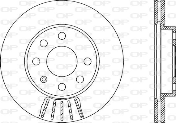 OPEN PARTS Bremžu diski BDA1983.20